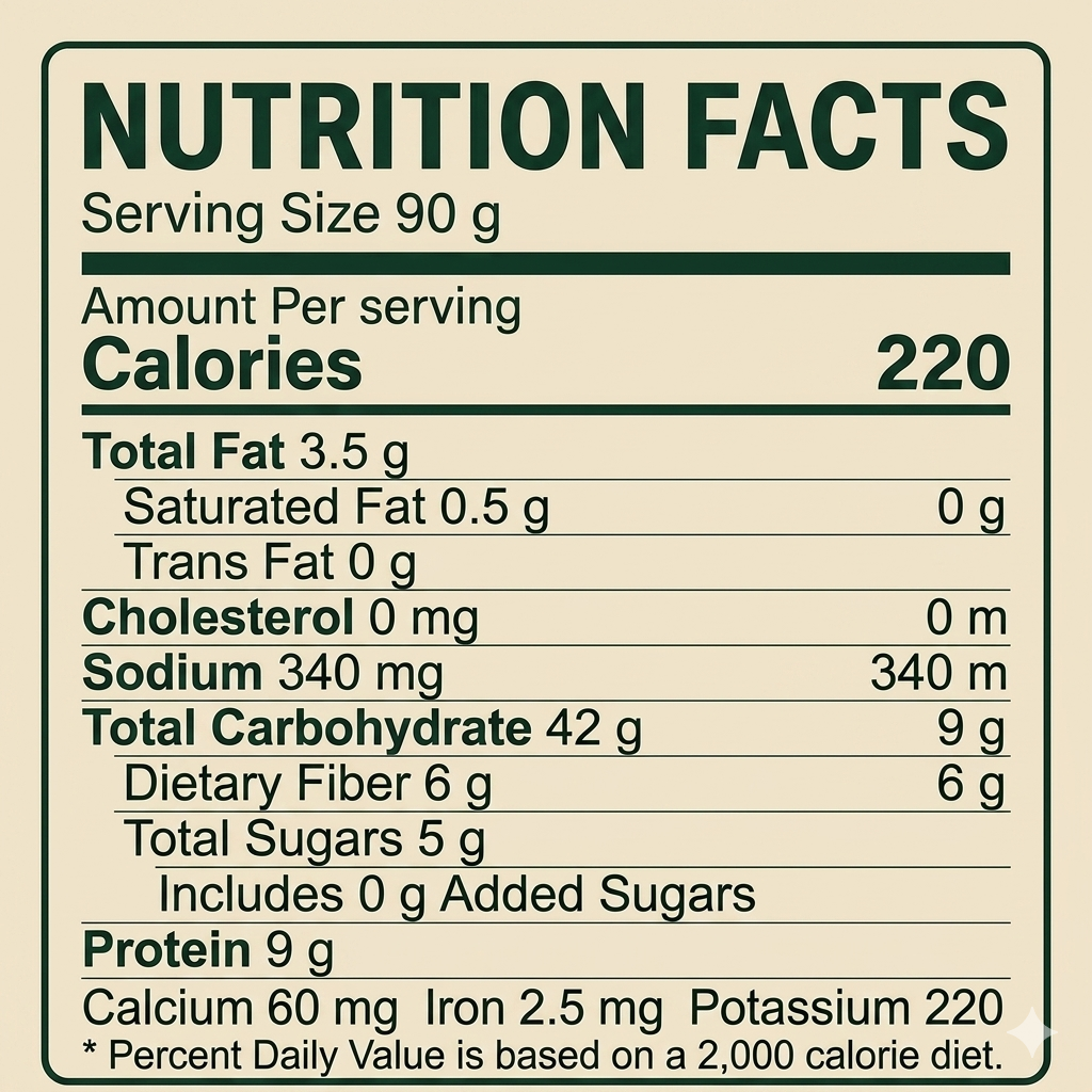 Whole Grain Bread 100G