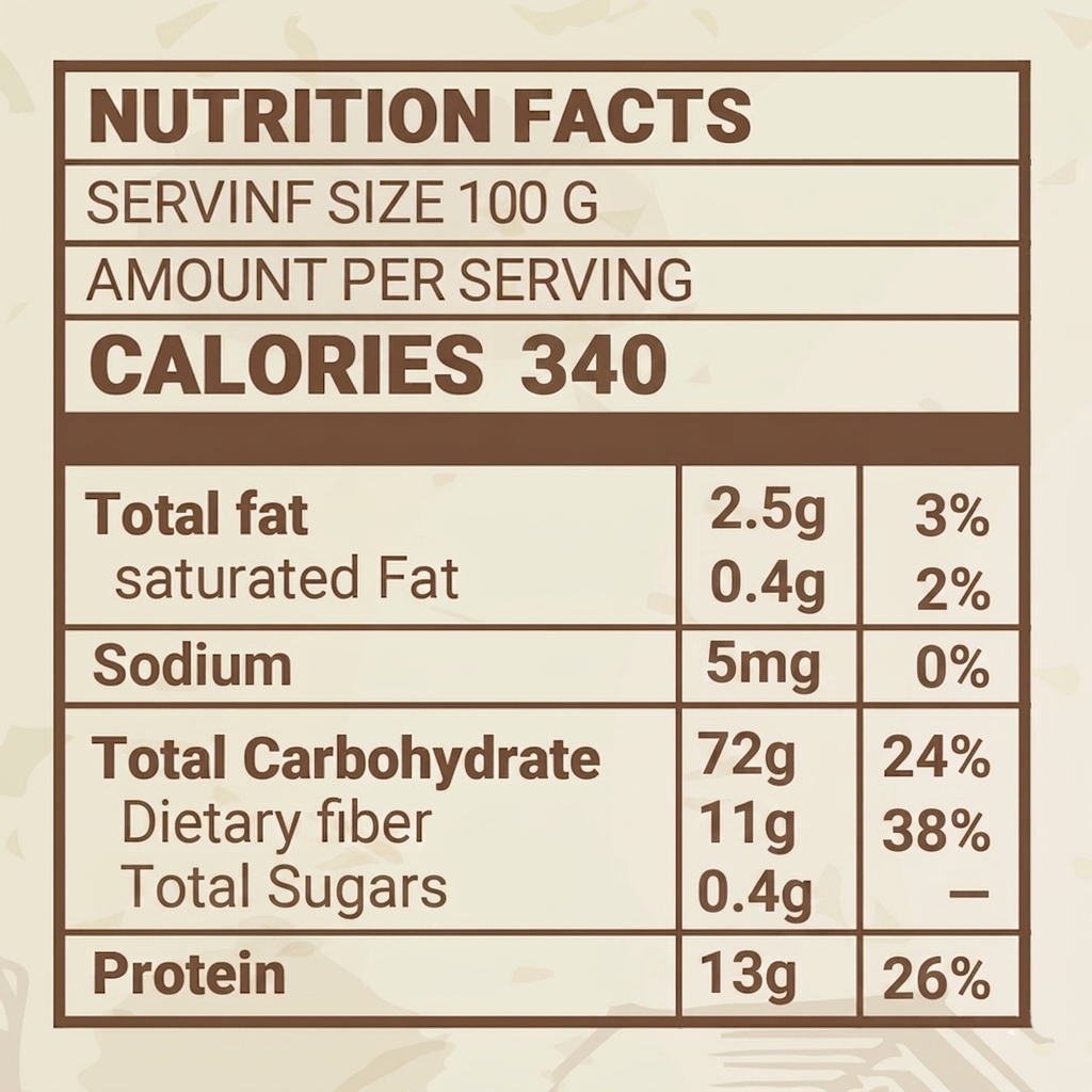 Whole Grain Flour 500G