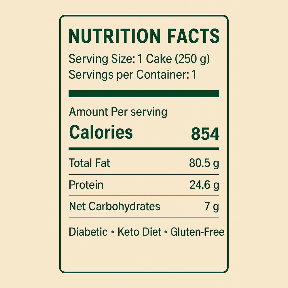 Orange English Cake 250G